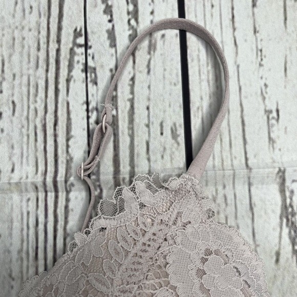 Aerie Bralette Lace Bra 32C Lightly Padded - Picture 3 of 11